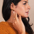 Rainbow White | Gold Vermeil | Mermaid Glass Ring
